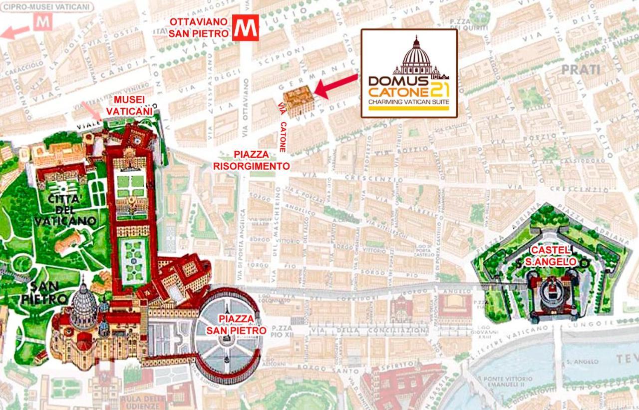 Domus Catone Apartment Рим Екстериор снимка